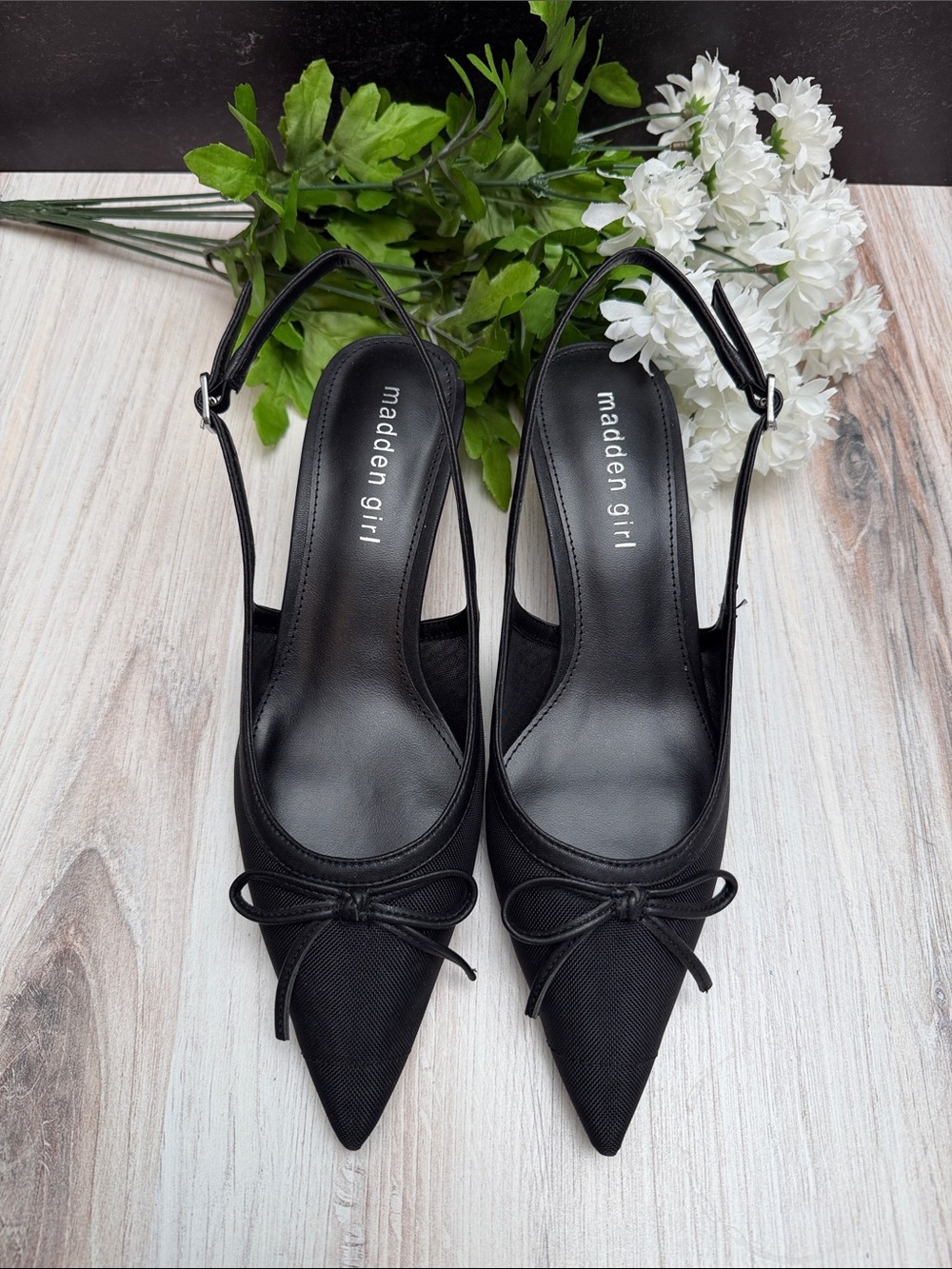 STEVE MADDEN Vogue sling back kitten heel Size 7